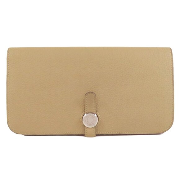 HERMES Beige Wallet - Picture 1 of 11
